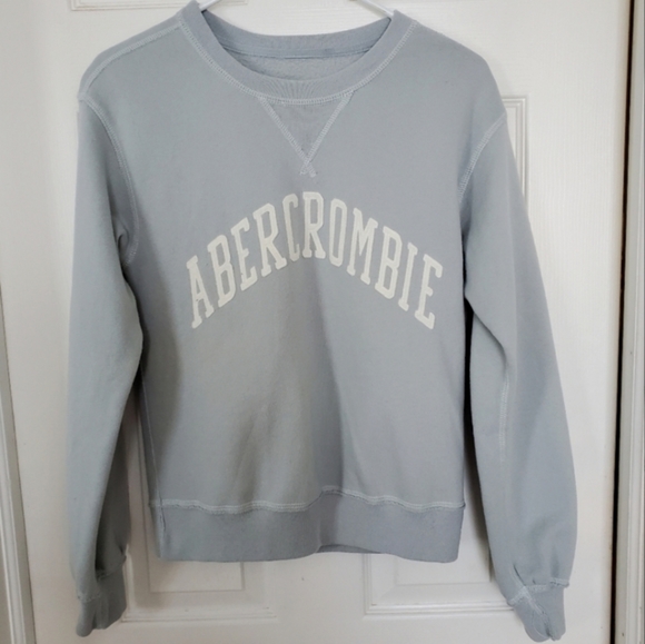 Abercrombie & Fitch Sweaters - Abercrombie and fitch logo crew neck sweatshirt